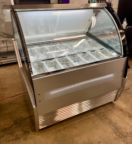 Aochi QD-BB-12 Ice Cream Display Freezer - Whisk Hospitality - 3PA-9462-QD-BB-12