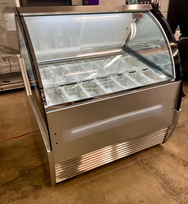 Aochi QD-BB-12 Ice Cream Display Freezer - Whisk Hospitality - 3PA-9462-QD-BB-12