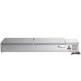 FED - X Salad Bench with Stainless Steel Lids - XVRX2000/380S - Whisk Hospitality - XVRX2000/380S