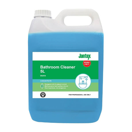 Jantex Green Bathroom Cleaner - 5Ltr DU818 - Whisk Hospitality - DU818