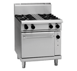 Waldorf 800 Series Rnl8513Gc 750Mm Gas Range Convection Oven Low Back Version - Whisk Hospitality - RNL8513GC