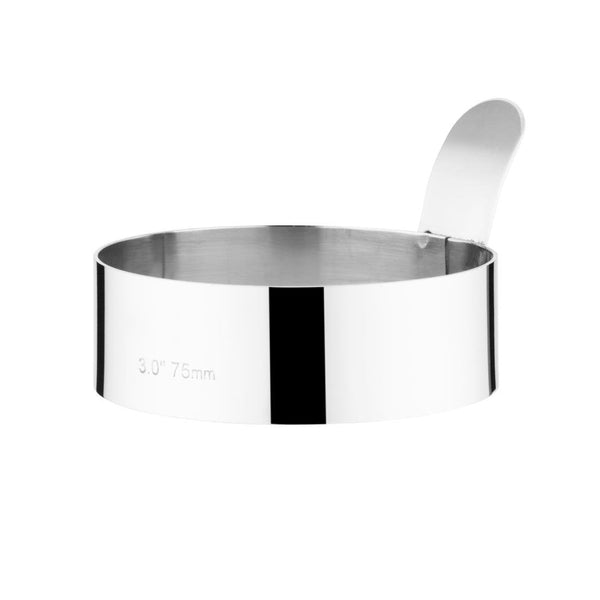 Vogue Egg Ring St/St - 76mm 3" K893 - Whisk Hospitality - K893