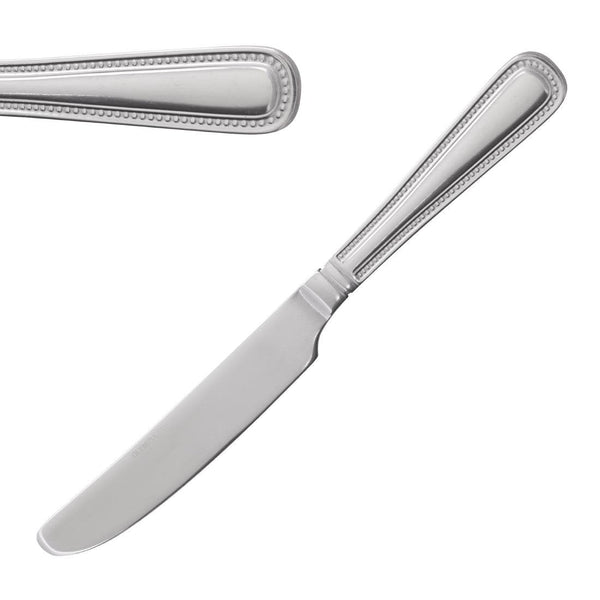 Olympia Bead Table Knife St/St (Box 12) C125 - Whisk Hospitality - C125