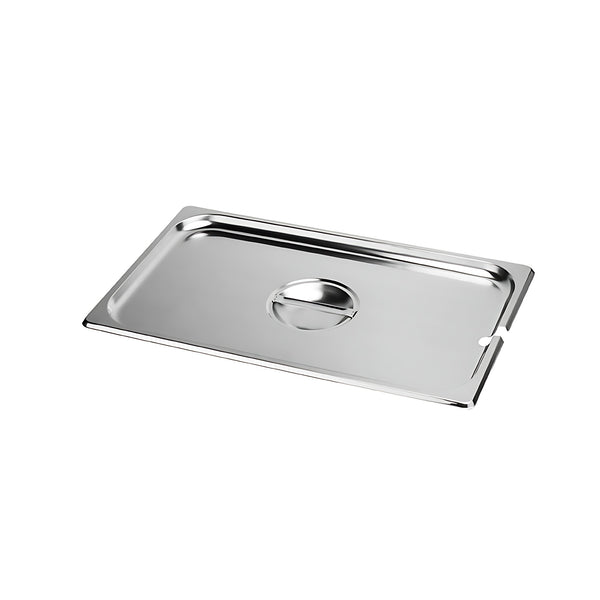 Gastronorme Pan Lid - S/S - Notched - 1/2 - Whisk Hospitality - 401370