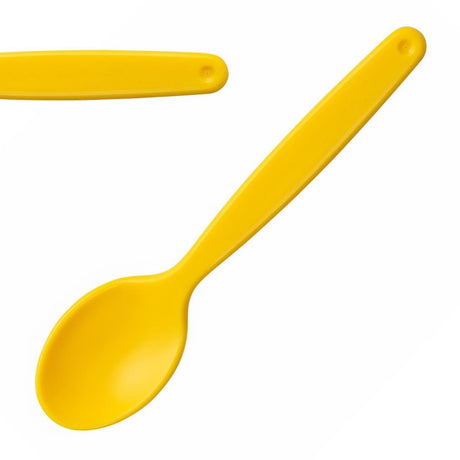Olympia Kristallon Polycarbonate Spoon Yellow - 170mm (Pack 12) DL123 - Whisk Hospitality - DL123
