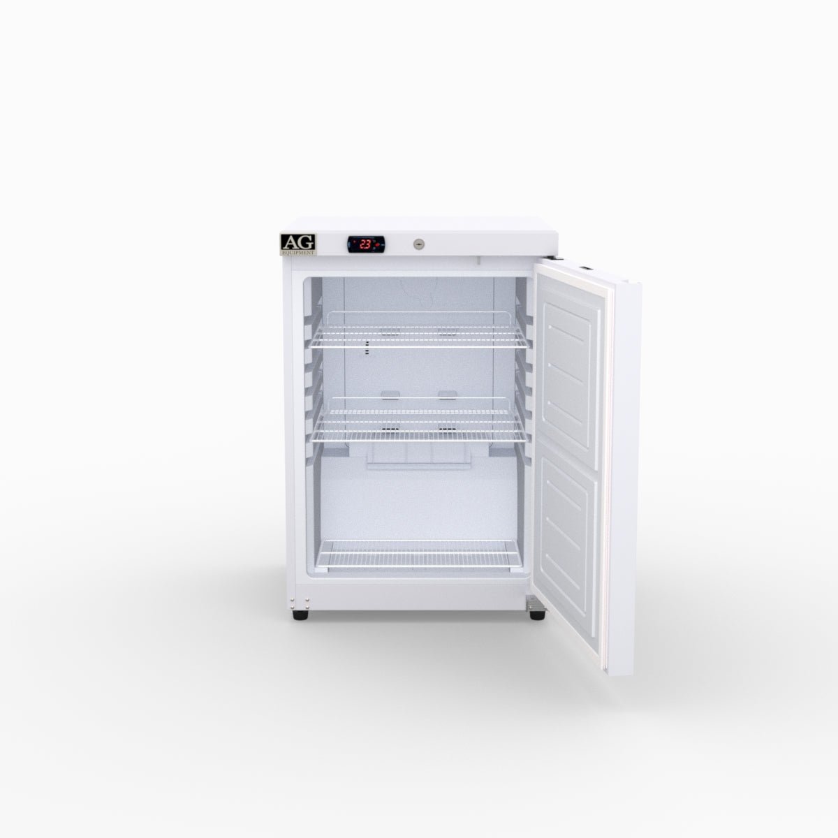 AG 200L Underbench Single Door Ventilated Fridge R200V - Whisk Hospitality - R200V