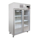Thermaster Double Door Display Freezer - SUFG1000 - Whisk Hospitality - SUFG1000
