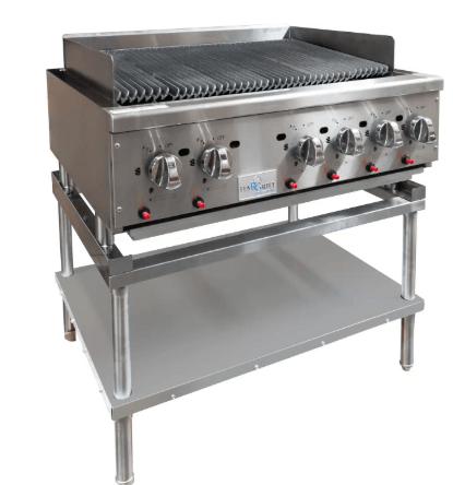 Hargrill HAR - PCH1200 Char Grill + Stand - Whisk Hospitality - 3PA-7355-HAR-PCH1200