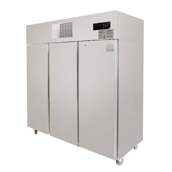 Thermaster Three Door SS Upright Storage Freezer - SUF1500 - Whisk Hospitality - SUF1500