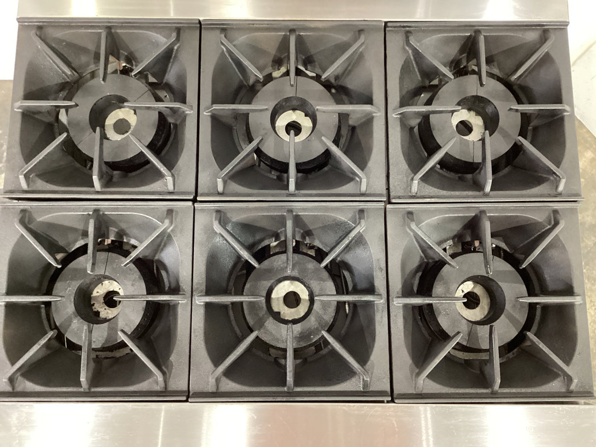 Gasmax GBS6TS 6 Burner Range - Whisk Hospitality - 821949