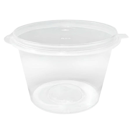 Fiesta Recyclable Portion Pot with Lid - 100ml (Pack 50) HZ578 - Whisk Hospitality - HZ578