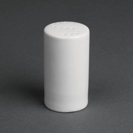 Olympia Whiteware Salt Shaker - 80mm (Box 12) CB702 - Whisk Hospitality - CB702