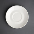 Olympia Cafe Saucer White (Fits GK074 & GK077) - 158mm (Box 12) GL048 - Whisk Hospitality - GL048