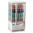 Polar C - Series Energy Efficient Display Fridge White - 68Ltr CX578 - A - Whisk Hospitality - CX578-A