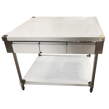Workbench with 3 Drawer Each Side - SWBD10 - 1200 - Whisk Hospitality - SWBD10-1200