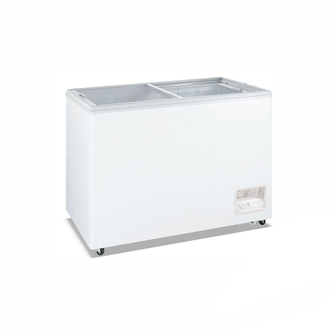 Heavy Duty Chest Freezer with Glass Sliding Lids - WD - 520F - Whisk Hospitality - WD-520F