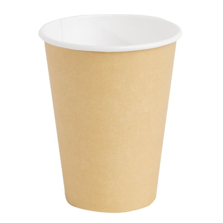 Fiesta Recyclable Hot Cup Single Wall Kraft 340ml (Sleeve 50) GF033 - Whisk Hospitality - GF033