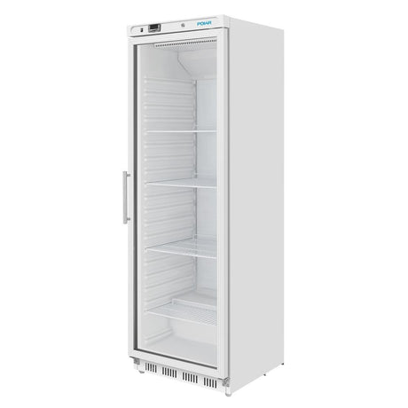 Polar C - Series Upright Display Fridge White - 400Ltr CZ786 - A - Whisk Hospitality - CZ786-A