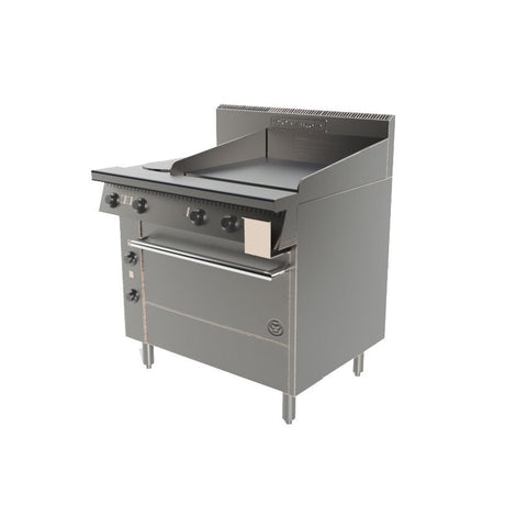 GOLDSTEIN PE2S24G28FF | 711MM (28") FAN FORCED OVEN RANGES | ELECTRIC - Whisk Hospitality - PE2S24G28FF