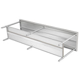 Modular System Stainless Steel Workbench - WB6 - 2400/A - Whisk Hospitality - WB6-2400/A
