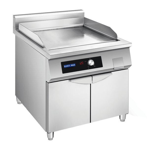 Electmax 700 Series Induction Griddle with Splashback and Door - EGP800 - Whisk Hospitality - EGP800