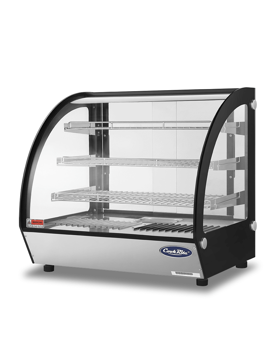 Atosa 700 curved hot display showccase - Whisk Hospitality - WHY125L