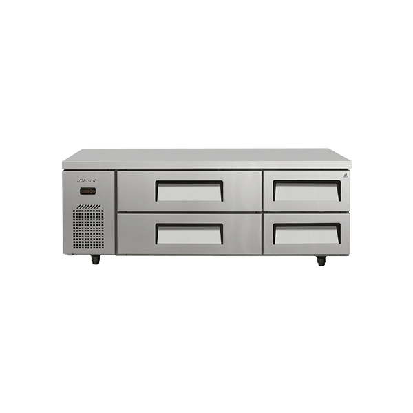 Turbo Air 4 Drawer Chef Base Fridge 1500mm TCB15-4-N - Whisk Hospitality - TCB15-4-N