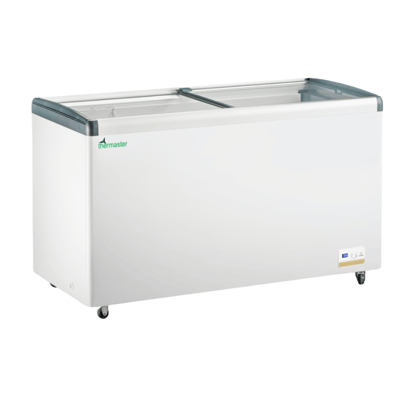 Thermaster 456L Chest Freezer with Flat Glass Sliding Lids - WD456G - Whisk Hospitality - WD456G