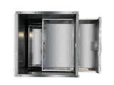 Stainless Steel Double Drawer 480x503x410 DR - 02/A - Whisk Hospitality - DR-02/A