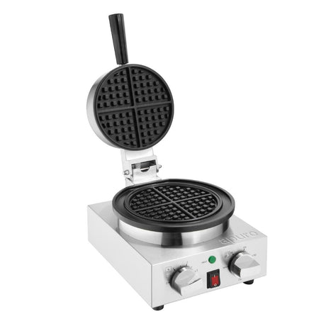 Apuro Single Round Waffle Maker HS985-A - Whisk Hospitality - HS985-A