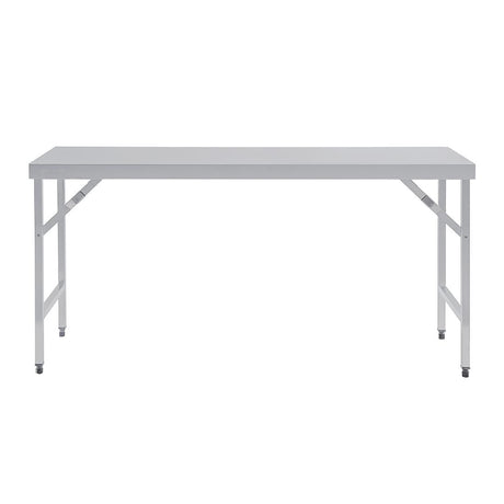 Vogue St/St Folding Table - 1800x600x900mm CB906 - Whisk Hospitality - CB906