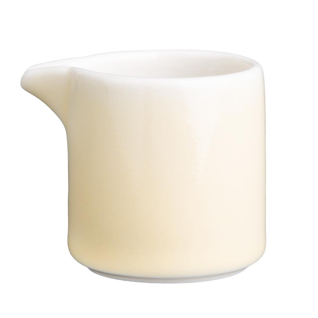 Olympia Fondant Milk Jug Lemon - 85.5ml 2.9fl oz (Box 12) CU420 - Whisk Hospitality - CU420