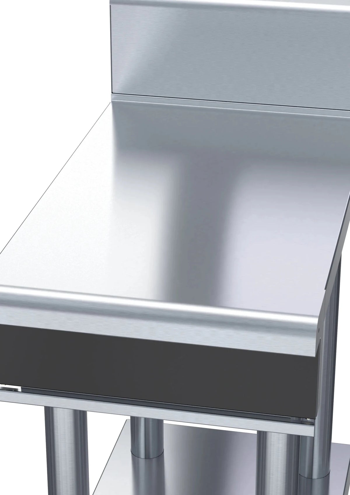 Waldorf Bold Btb8450 Ls 450Mm Bench Top Leg Stand - Whisk Hospitality - BTB8450-LS
