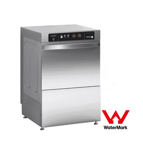 Fagor EVO - CONCEPT glass washer with drain pump and detergent & rinse dispenser cold rinse - CO - 402BDD - Whisk Hospitality - CO-402BDD