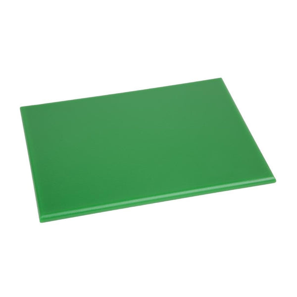 Hygiplas High Density Chopping Board Green - 12x229x305mm HC865 - Whisk Hospitality - HC865