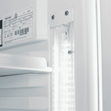Bromic Upright Display Fridge - 438L - 1 Door - Flat Glass - Lightbox - Whisk Hospitality - GM0440L-NR