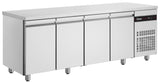 Inomak Stainless Steel Undercounter Fridge 2240M UBI7224 - Whisk Hospitality - UBI7224