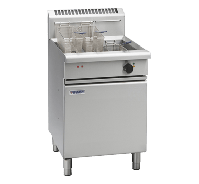 Waldorf 800 Series Fnl8130G Hpo 600Mm Single Pan Gas Fryer Low Back Version - Whisk Hospitality - FNL8130G-HPO