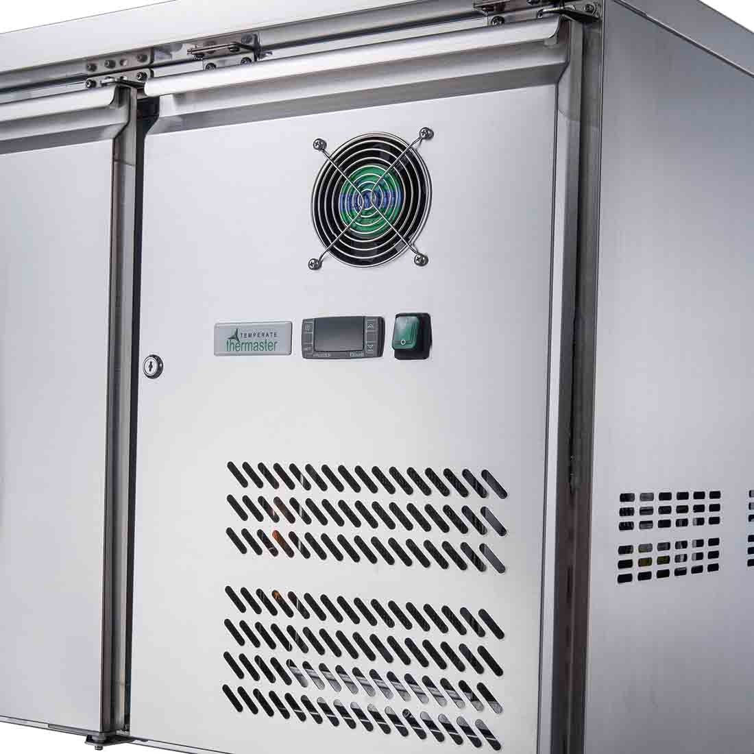 FED - X S/S Three Door Sandwich Counter - XSS8C20S3V - Whisk Hospitality - XSS8C20S3V