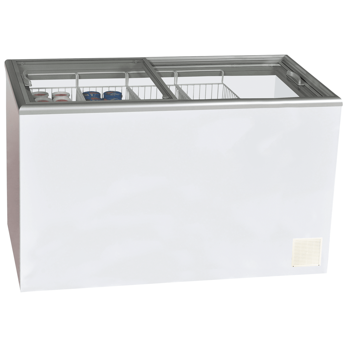 Nova 5 GSL 503L Flat Top Chest Freezer with Glass Sliding Lids - Whisk Hospitality - Nova-5-GSL