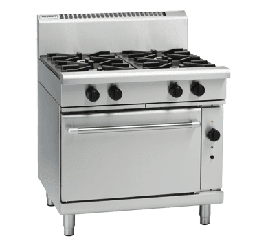 Waldorf 800 Series Rnl8910Gc 900Mm Gas Range Convection Oven Low Back Version - Whisk Hospitality - RNL8910GC