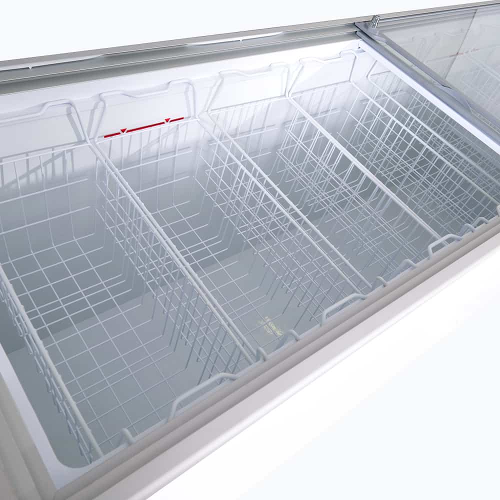 Bromic Display Chest Freezer - 670L - Flat Glass Top - Whisk Hospitality - CF0700FTFG-NR