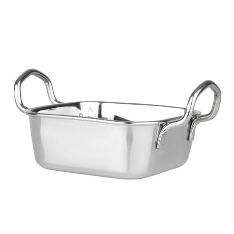 Olympia Table Presentation Square Dish Stainless Steel - 115x115mm HY123 - Whisk Hospitality - HY123