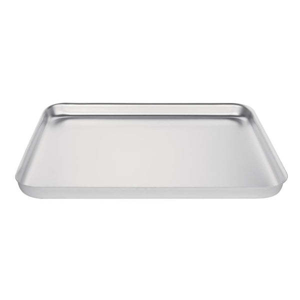Vogue Bakewell Pan Aluminium - 520x420x40mm 20 1/2x16 1/2x1 1/2" K436 - Whisk Hospitality - K436