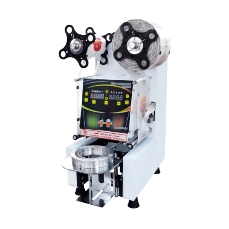 Electric Automatic Cup Sealing Machine - 250*375*565mm - White - Whisk Hospitality - 622693