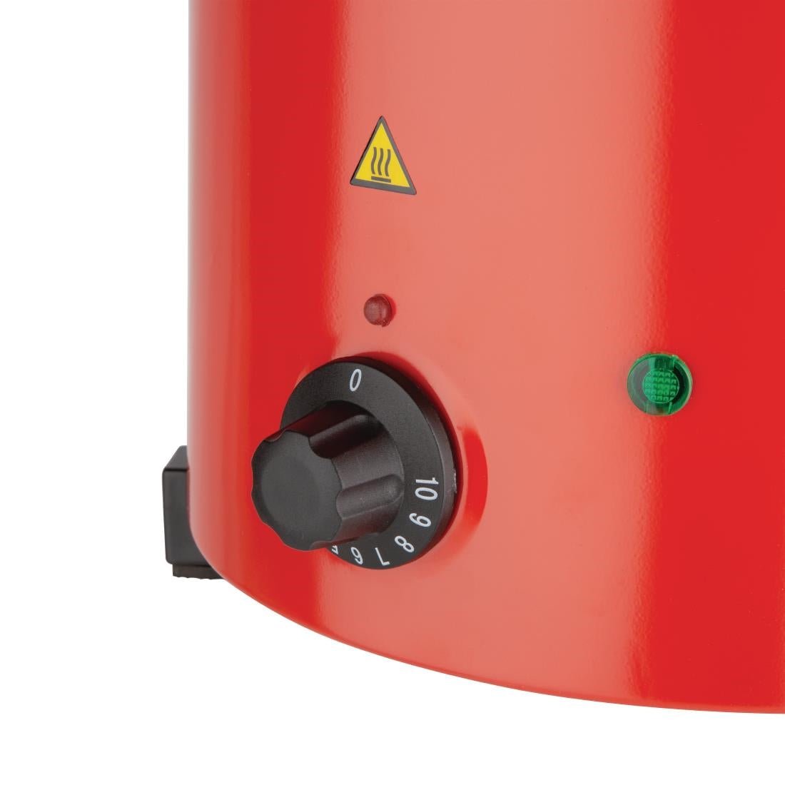 Apuro Soup Kettle Red with handles GH227 - A - Whisk Hospitality - GH227-A
