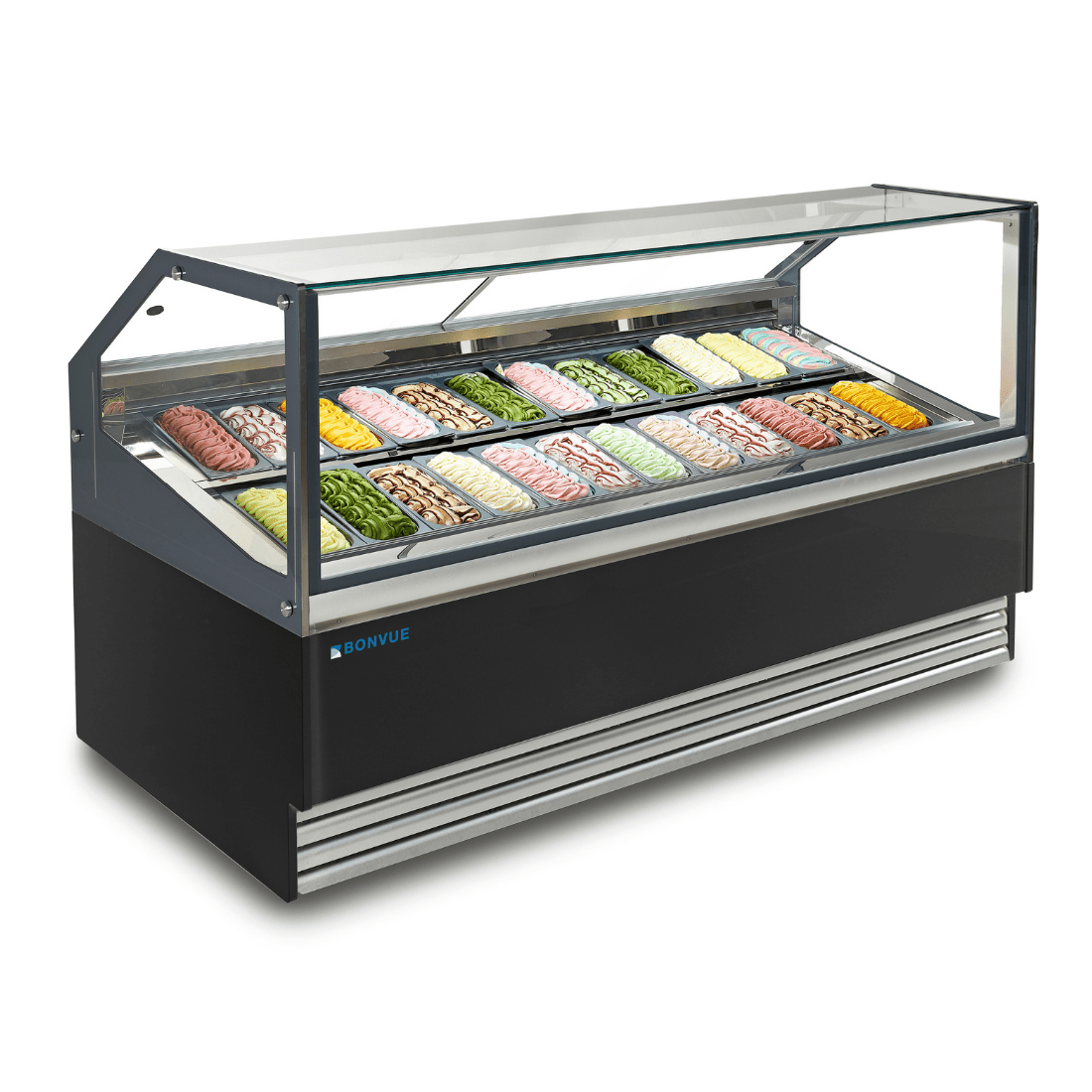 Bonvue Gelato / Ice Cream Display Showcase - SGD - 24B - Whisk Hospitality - SGD-24B
