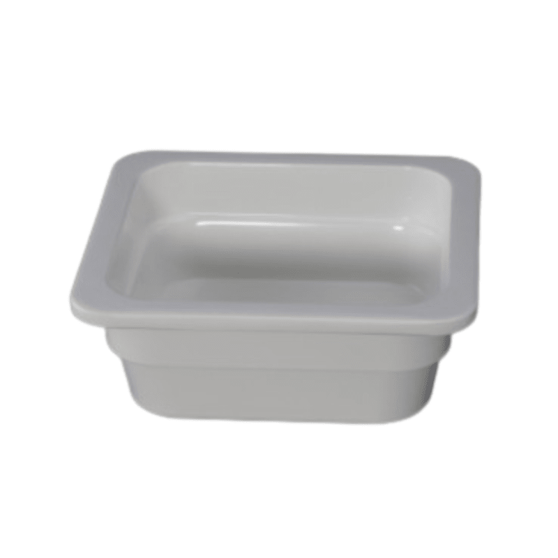 Gastronorme Pan - Melamine - White - 1/6 / 65mm - Whisk Hospitality - 78721