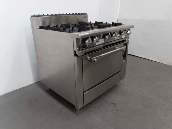 Oxford 6BBT-OV 6 Burner Range Oven - Whisk Hospitality - 831465