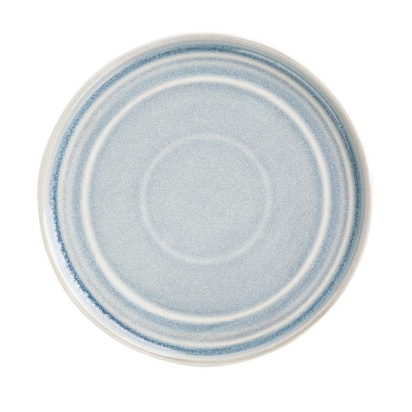 Olympia Cavolo Ice Blue Flat Round Plate - 220mm (Box 6) FB568 - Whisk Hospitality - FB568